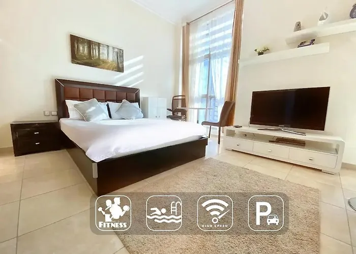 Lovely Studio In Dubai Marina Near Beach And Metro Z417